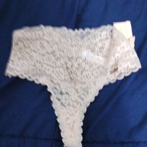 Gilligan & O'Malley Lace Panties in Light Beige